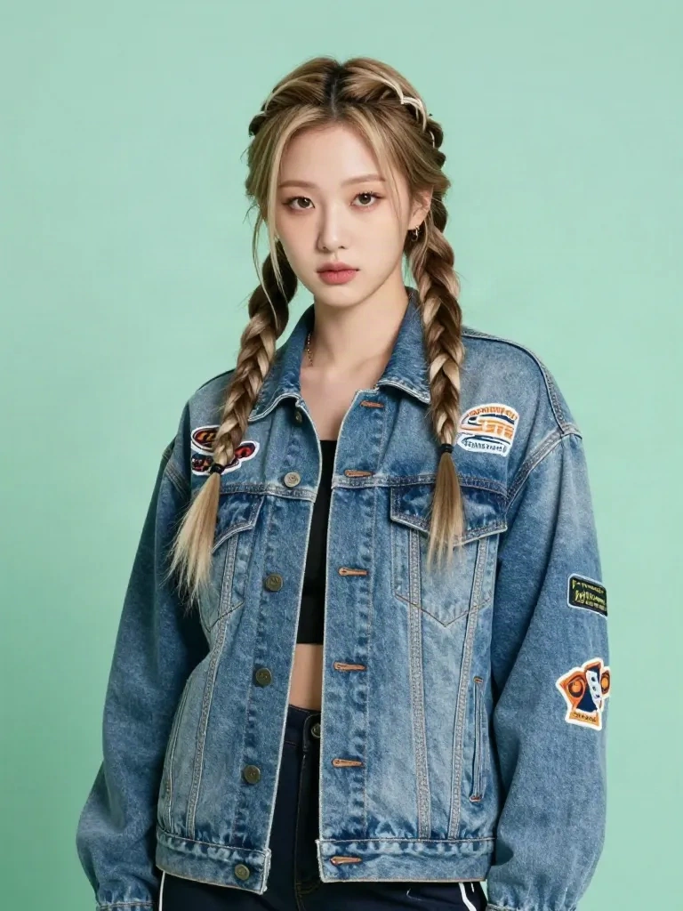 다온 프로필 사진 (AI로 만든 가상 아이돌)
