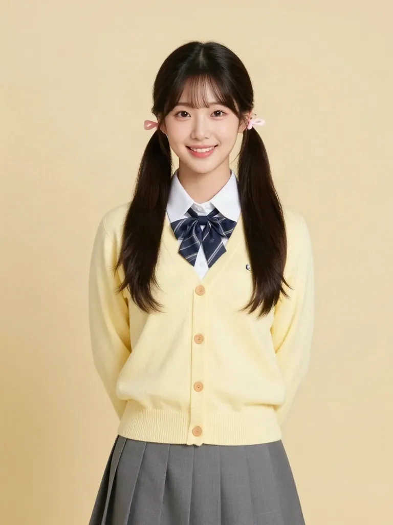 유리 프로필 사진 (AI로 만든 가상 아이돌)